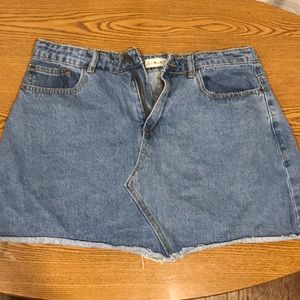 Jean skirt